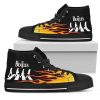The Beatles Flame High Top Shoes