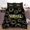 Nirvana Logo Pattern Bedding Set