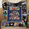 The Rolling Stones Signatures Quilt Blanket