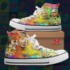 The Rolling Stones Fan Art High Top Shoes