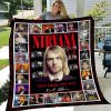 Nirvana Kurt Cobain Signature Fleece Blanket