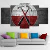 Pink Floyd – The Wall 5 Panel Canvas