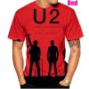 U2 Niall Stokes Red T-Shirt