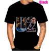 U2 Black T-Shirt V2