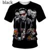 U2 Members Black T-Shirt
