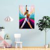 Queen Rock Band – Freddie Mercury Portrait Canvas  V3