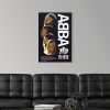 ABBA The Movie – Vintage Movie Poster Portrait Canvas