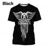 Aerosmith Black Unisex T-Shirt