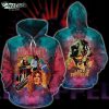 Led Zeppelin Members Fan Art Pullover Hoodie V2