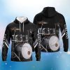Music Lover – Black Drums Pullover Hoodie