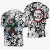 DEMON SLAYER Tanjiro Kamado Manga Style T-Shirt