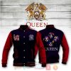 Queen Rock Band Members Fan Art Baseball Jacket