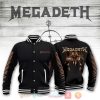 Megadeth Black Baseball Jacket V2