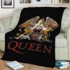Queen Rock Band Logo Fleece Blanket