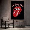 The Rolling Stones Classic Logo Portrait Canvas