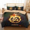 Linkin Park Burning in the Skies Bedding Set