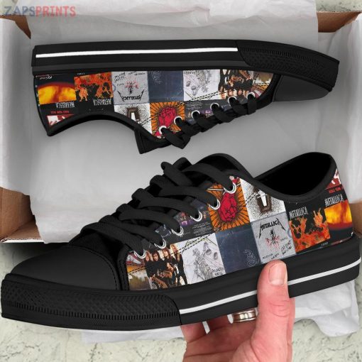 Metallica Albums Low Top Shoes