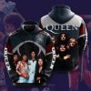 Queen Rock Band Members Pullover Hoodie V2