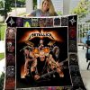 Metallica Fan Gift Quilt Blanket
