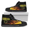 Nirvana Flame High Top Shoes
