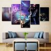U2 Bono Live 5 Panel Canvas