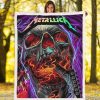 Metallica Amsterdam Concert Fleece Blanket