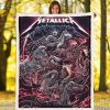 Metallica Chicago Concert Fleece Blanket