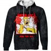 Metallica Homer Simpson Kill ‘Em All Zip Up Hoodie