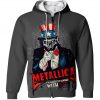 Metallica I’m Madly Anger With You Zip Up Hoodie