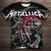Metallica Munich Concert Skull T-Shirt