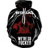 Metallica We’re So Fucked Pullover Hoodie