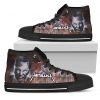 Metallica James Hetfield – Lead Singer Of Metallica High Top Shoes