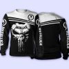 Metallica Black n’ White Skull Sweatshirt