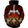 Metallica Master Of Puppets Albums Cover Pullover Hoodie