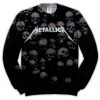 Metallica Skull Logo Sweatshirt