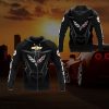 Chevrolet Corvette Black Zip Up Hoodie