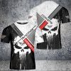 Chevrolet Corvette Skull Punisher T-Shirt V1