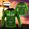 Beer Lover – ST.PATRICK DAY Custom Name Pullover Hoodie