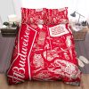 Budweiser Red Bedding Set