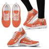 Ford Mustang Orange Running Shoes