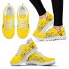 Ford Mustang Yellow Running Shoes
