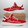 Budweiser Red Yeezy Boost Sneakers