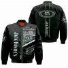 Jack Daniel’s Simple Style Black Bomber Jacket