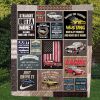 Ford Mustang Quilt Blanket V2