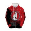 Bundaberg Rum Red Black Zip Up Hoodie