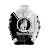 Bundaberg Rum White Black Zip Up Hoodie