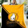 Bundaberg Rum Yellow Black Fleece Blanket