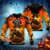 Jack Daniel’s Jack Skellington Halloween Orange Pullover Hoodie