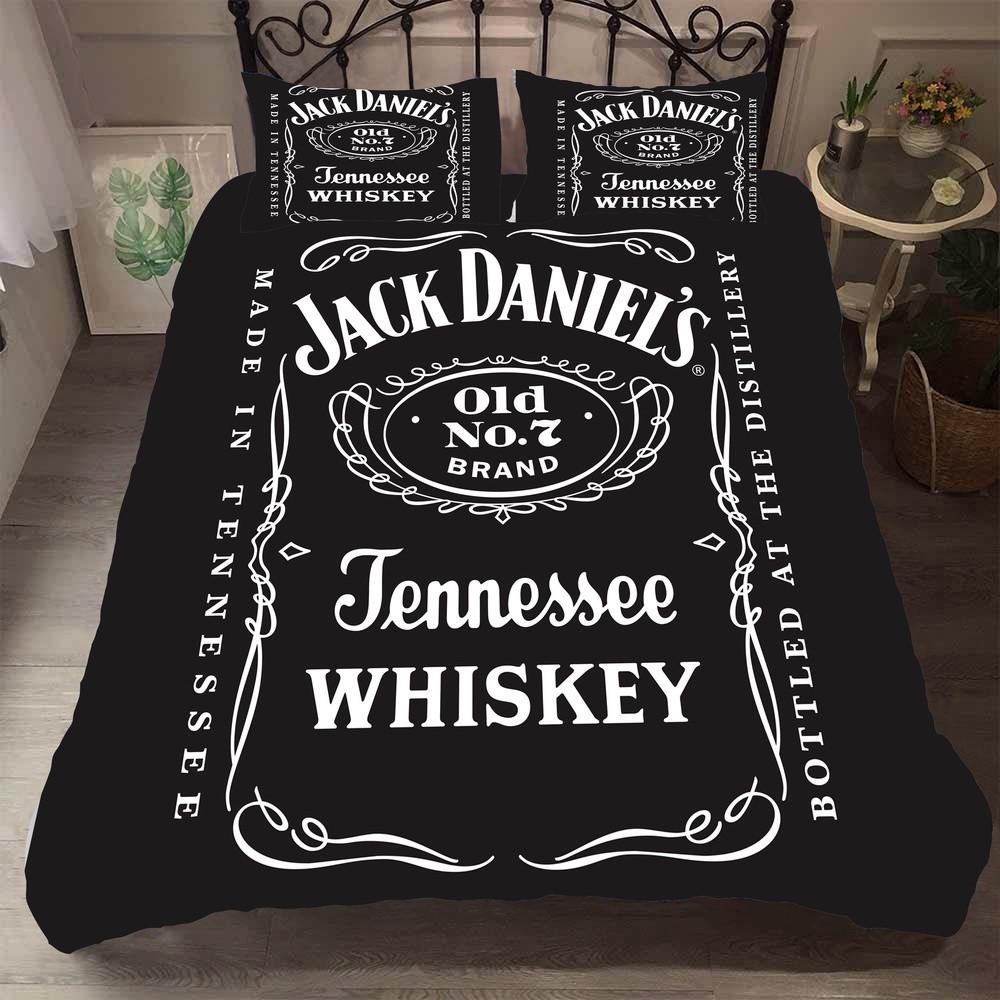 Jack Daniel’s Vintage Black Bedding Set Jack Daniel’s Vintage Black Bedding Set