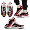 Chevrolet Corvette Red Black Running Shoes V2